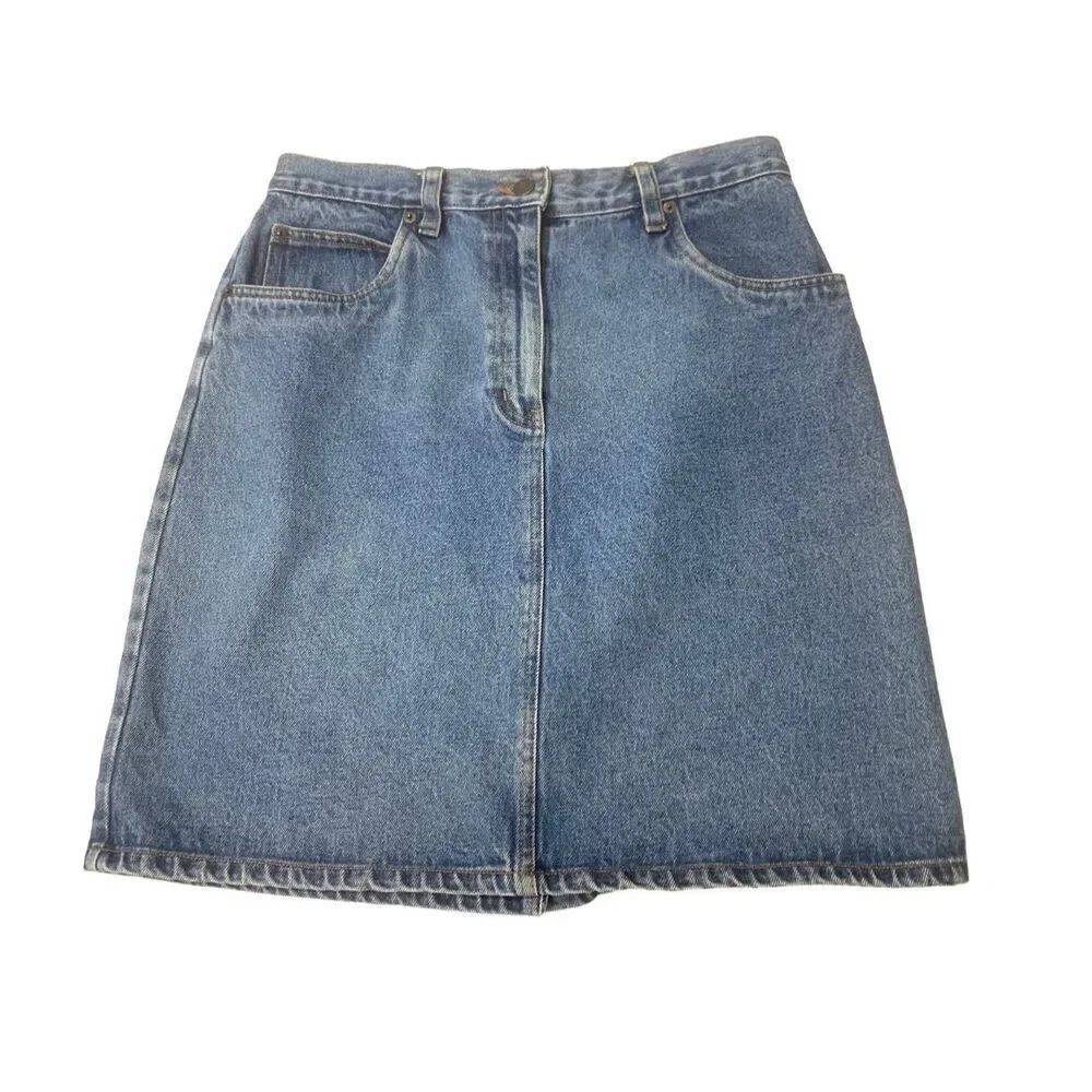 Bill Blass Vintage Denim Skirt